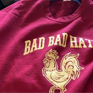 Bad Bad Hats Extra Large Red Sweatshirt